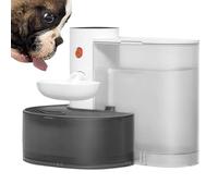 Bebedero automático para gatos, de agua de vertido automático, cuenco grande de 3 litros para gatos, soporte para mascotas sin BPA, suministros para mascotas con diseño antiderrames, fuente