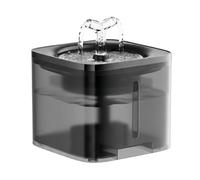 Bebedero automático para gatos y perros pequeños 2 L - Fuente silenciosa con filtración de 3 capas, depósito transparente y 2 modos de chorro - Filtro USB de agua fresca actual