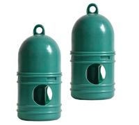 Bebedero automático para pájaros, alimentador de agua portátil para palomas con mango para palomas, suministros para mascotas, dispensador automático de agua para pájaros para jaula