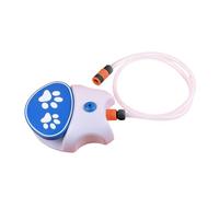 Bebedero automático portátil para mascotas, diseño operado con los pies, resistente a la intemperie, para exteriores, para caninos, dispensador de agua para mascotas activado por los pies, ABS