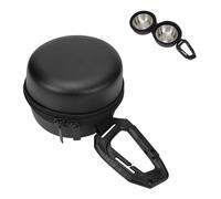 Bebedero colgante de doble copa para mascotas con carcasa de acero inoxidable para mascotas doble vajilla para viajes al aire libre