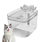 Bebedero De Agua con Fuente para Gatos | Dispensador con Filtro USB para Mascotas | Dispensador Automático De Agua Silencioso para Gatos,para, Perros, Uso En Interiores, Hogar Y Viaje
