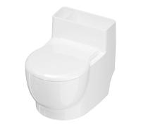 Bebedero De Agua En Forma De Inodoro para Gatos - en Forma de Inodoro de Acero Inoxidable,Fuente De Agua para Mascotas | para Uso Interior Viajes Y Hogar Todo Tipo De Mascotas