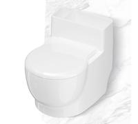 Bebedero De Agua para Gatos | en Forma de Inodoro de Acero Inoxidable | Fuente De Agua para Mascotas,para Cachorros Todas Las Razas Uso en Interior Exterior Viaje y Hogar