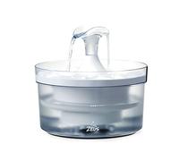 Bebedero Fuente de Agua Fresca y Transparente para Perros con Boquilla de Cascada Zeus Fresh & Clear, 1,5 l