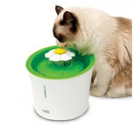 Bebedero Fuente Flower verde para gatos - Catit - Capacidad: 3 L