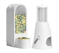 Bebedero inteligente para colgar, bebedero hidráulico autodispensante, sin boquilla de goteo, gotero de líquido gratis, botella de hidratación con diseño limpio, suministro de cuidado de animales para
