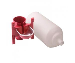 Bebedero mixto de acero inoxidable para conejos - Copele