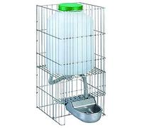 Bebedero p-3 aluminio con deposito 8 latas