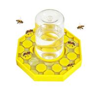 Bebedero Para Abejas - PP 16.8x16.8x2cm | Bebedero Para Abejas Impreso En 3D Resistente Al Clima | Cuenco De Agua Ṕara Ábejas De Jardín, Plato P̀ara Mariposas, Cuenco Ďe Hidratación Ṕ̃ára Àbejas Ext