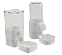 Bebedero para Aves de Jaula, Automático con Botella de Agua para Jaulas, Fuente Transparente para Periquitos Hogar Exterior Interior Balcón Mascotas