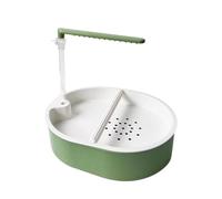 Bebedero para Jaula de Pájaro,Fuente Automática con Alimentación USB - Ducha para Aves - para Jaulas de Interior