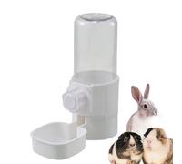 Bebedero para pájaros - Botella automática para jaula, fuente transparente para periquitos, mascotas, para interior y exterior, apartamento, balcón, casa, gato, ardilla