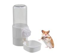 Bebedero para pájaros de jaula - Dispensador de comida para loros | Fuente transparente para periquitos, accesorio para mascotas, interior exterior, casa balcón