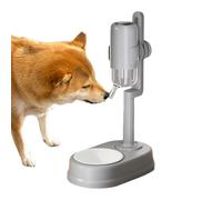 Bebedero para perros con dispensador de agua integrado, botella antigoteo, 750 ml, cuenco para perros con un soporte, para mascotas pequeñas, por ejemplo, hámster, ardilla, erizo y