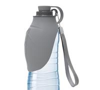 Bebedero portátil para Perro Pequeño Vaso Plegable Antifugas | Botella de agua para paseo canino Para Paseos Senderismo Coche Playa Al Aire Libre Navidad Camping Parque Jardín Patio