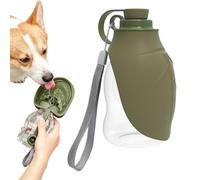 Bebedero Portátil para Perros Pequeño Vaso portátil antiderrames | Botella De Agua Para Cachorros Para Pasear Senderismo Aire Libre Playa Coche Parque Jardín Alimentar Cachorros