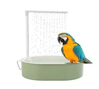 Bebedero y Bañera Automático para Aves | Bebedero Automático con Alimentación por USB | con Bomba USB y para Interiores,para Cocotilas Conures Medianas y Pequenas Jaula y Patio Exterior