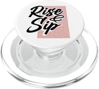Bebedor de café Rise & Sip Coffee Lover PopSockets PopGrip para MagSafe