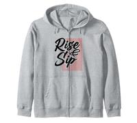 Bebedor de café Rise & Sip Coffee Lover Sudadera con Capucha