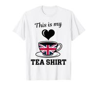 Bebedor de té británico Este es mi té Camiseta
