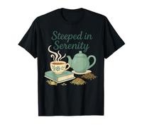 Bebedores de té: impregnados de diseño serenidad Camiseta