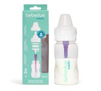 Bebedue Medic | Biberón Anticólicos con Sistema de Ventilación Interna que Reduce Cólicos y Gases | Tetina Adaptada por Edad | Sin BPA | Disponible en 160ml, 260ml y 330ml (260 ml)