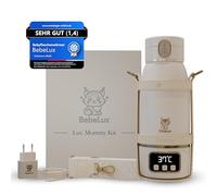 BEBELUX V2 Lux Mommy Kit Calentador de biberones - La mejor caja de regalo para ti y tus seres queridos | Perfectamente templado en 2 minutos | 15 botellas por carga | Sin BPA y esterilización hasta