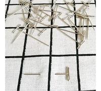 BEBEMOKO 100piezas Aguja De Acero Inoxidable t Para Peluca Juego Pasadores Metálicos t Para Coser Bloquear y Tejer Pelucas Con Caja De Plástico