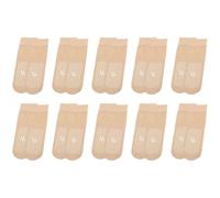 BEBEMOKO 10Pares Calcetines Cortos Elegantes para Mujer Pack de Verano Medias Antideslizantes de Chinlon Diseño Transpirable y para Combinar con Calzado Fino
