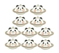 BEBEMOKO 10piezas Colgantes De Diseño De Animales Pendientes De Cartoon Coloridos Para Joyas y Manualidades