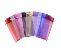 BEBEMOKO 15piezas Bolsa Organza para Botellas De Vino Cuerda Reutilizable y Colorida para Fiestas y