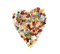 BEBEMOKO 1bolsa Decorative Crushed Stone for Home Decor Stones for Fish Tanks and Buddhist Worship Various