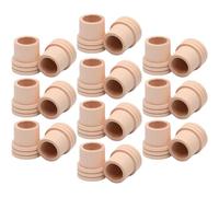 BEBEMOKO 20piezas Extintor De Moxa Para Rodillo De Moxa Accesorios De Madera Para Moxibustión Herramienta Dedicada Salud Casa Extintor De Madera Para