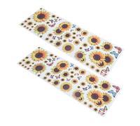 BEBEMOKO 2hojas Calcomanías Para Ventanas Alerta De Pájaro Autoadhesivas Decorativas