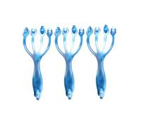 BEBEMOKO 3piezas De Masaje De Cuatro Garras Portátil Para Cuerpo Cabeza Pies Manos Estimulador Réflex Compacto y Fácil De Usar Para Relajación Diaria