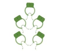 BEBEMOKO 5 Clips para Corrección Nasal de Espuma Verde Pinzas Nasales para Ejercicios de Respiración Pulmonar Modelado y Fijación Nasal Tapones para Natación Uso Deportivo y Diario