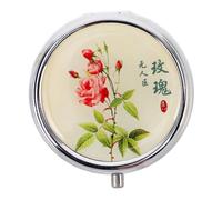 BEBEMOKO Bálsamo Sólido de Perfume de Sándalo para Mujer 12 G Tamaño Compacto Fragancia Corporal Duradera Portátil para Viajes Aroma Floral Rosa