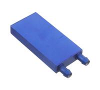 BEBEMOKO Bloque de Enfriamiento de Agua para GPU y CPU Aluminio Duradero Disipador con Salida Lateral Sistema Refrigerante para Ordenador Gaming y Rendimiento