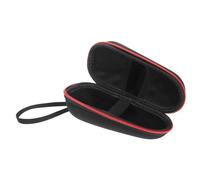 BEBEMOKO Bolsa Rígida de Almacenamiento para Cortapelos Eléctrica con Doble Cremallera Organizador de Viaje Portátil Compatible con Cortapelos Afeitadoras y Recortadoras para Hombre Diseño