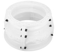 BEBEMOKO Molde de Hormigón para Columna Romana Base Decorativa Diseño Cuadrado y Redondo Molde de Plástico para Decoración de Pilares Adecuado para Construcción y Bricolaje de Hormigón