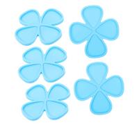 BEBEMOKO Molde para Púas de de Silicona 5 Piezas para Guitarra de Bricolaje Material Duradero de Limpiar Creatividad sin Límites