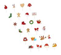 BEBEMOKO Palitos De Fruta para Tartas Adornos Festivos Decoración De Cumpleaños Aptos para Todas Las Edades