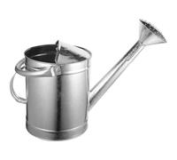 BEBEMOKO Regadera de Hierro Inoxidable 5 litros Boquilla Rociadora y Mango Ergonómico, para Interior y Exterior, Riego Fácil de Plantas, Adecuado para Bonsáis y Jardín Estilo Aleatorio