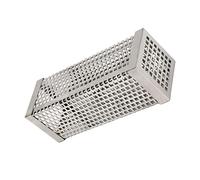 BEBEMOKO Tubo Ahumador de Pellets de Acero Inoxidable Accesorio para Parrillas de Barbacoa Compatible con Estufas y Parrillas Eléctricas para Ahumar Carnes y Verduras