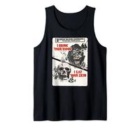 Beber Blood Classic Halloween Monster Poster Película de terror Camiseta sin Mangas
