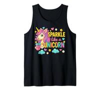 Beber Bubble Tea Kawaii Fantasy Cute Unicorn Squad Camiseta sin Mangas
