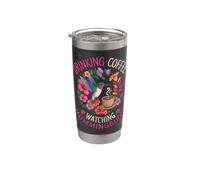 Beber Café Ver Colibríes Amante de las aves Vaso térmico de acero inoxidable de doble pared