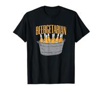 Beber Party Beergetarin Pun Drink Brew Alcohol Craft-Beer Camiseta