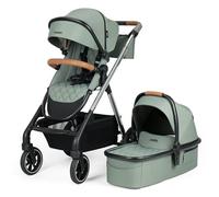 Beberoad Love RX - carriola de bebé 3 en 1 con moisés, carriola de niño pequeño, plegable para recién nacido con organizador, cubierta de lluvia, parasol y mosquito, cubierta 2 en 1, cesta de